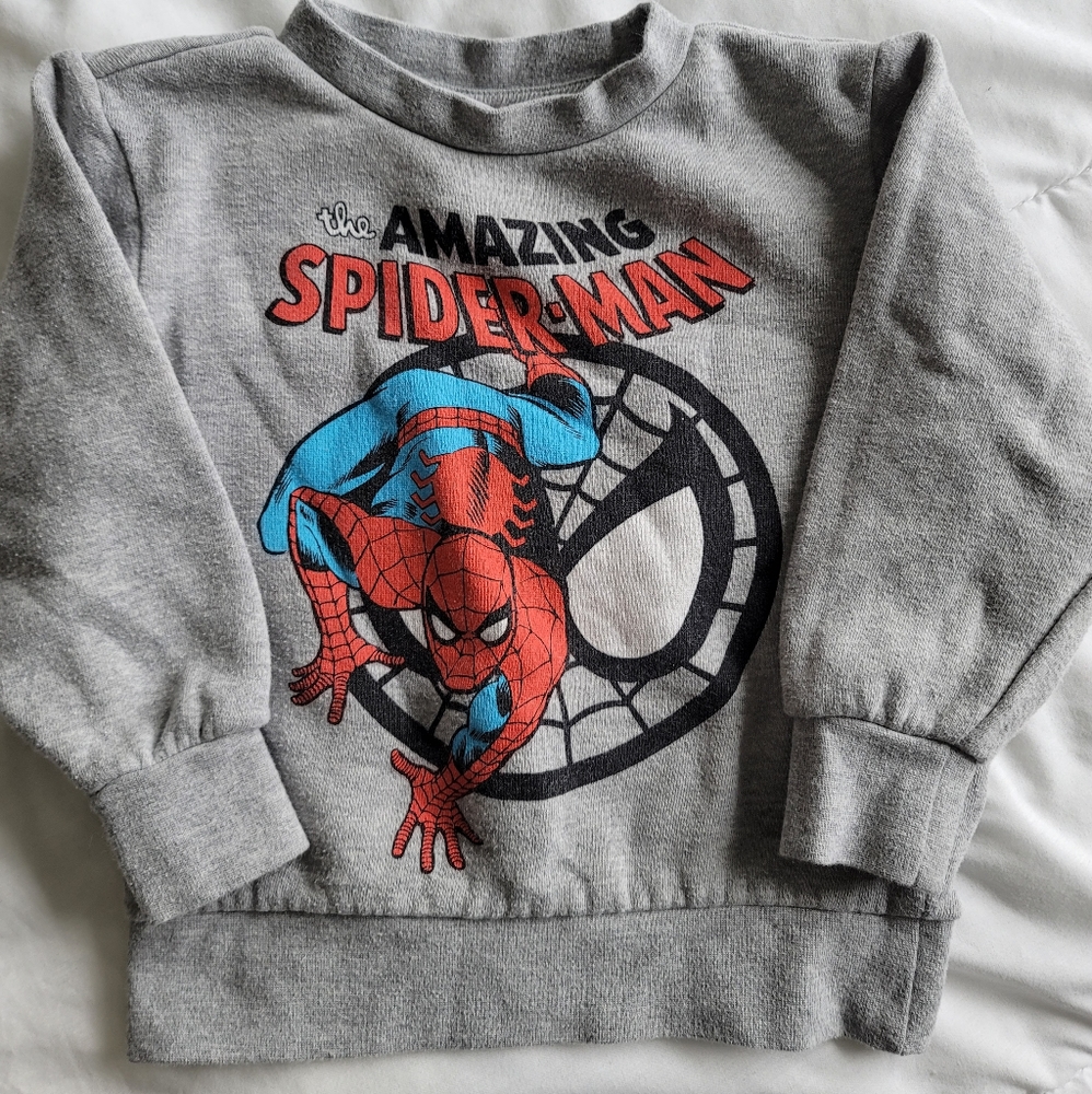 Spider man sweatshirt